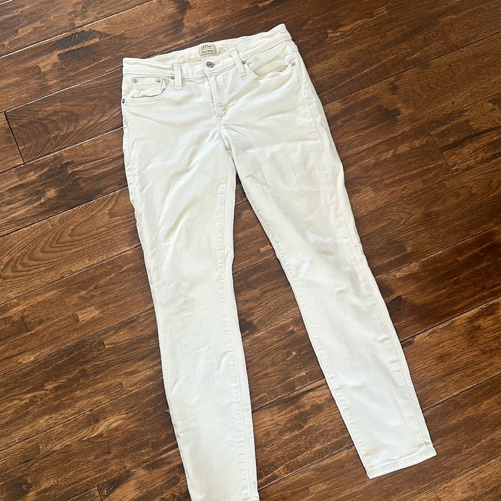 J. Crew white jeans